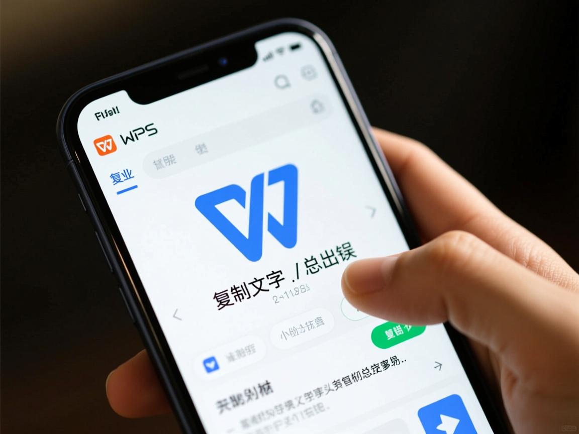 手机WPS复制文字为何总出错?  第2张 手机WPS复制文字为何总出错?  第2张