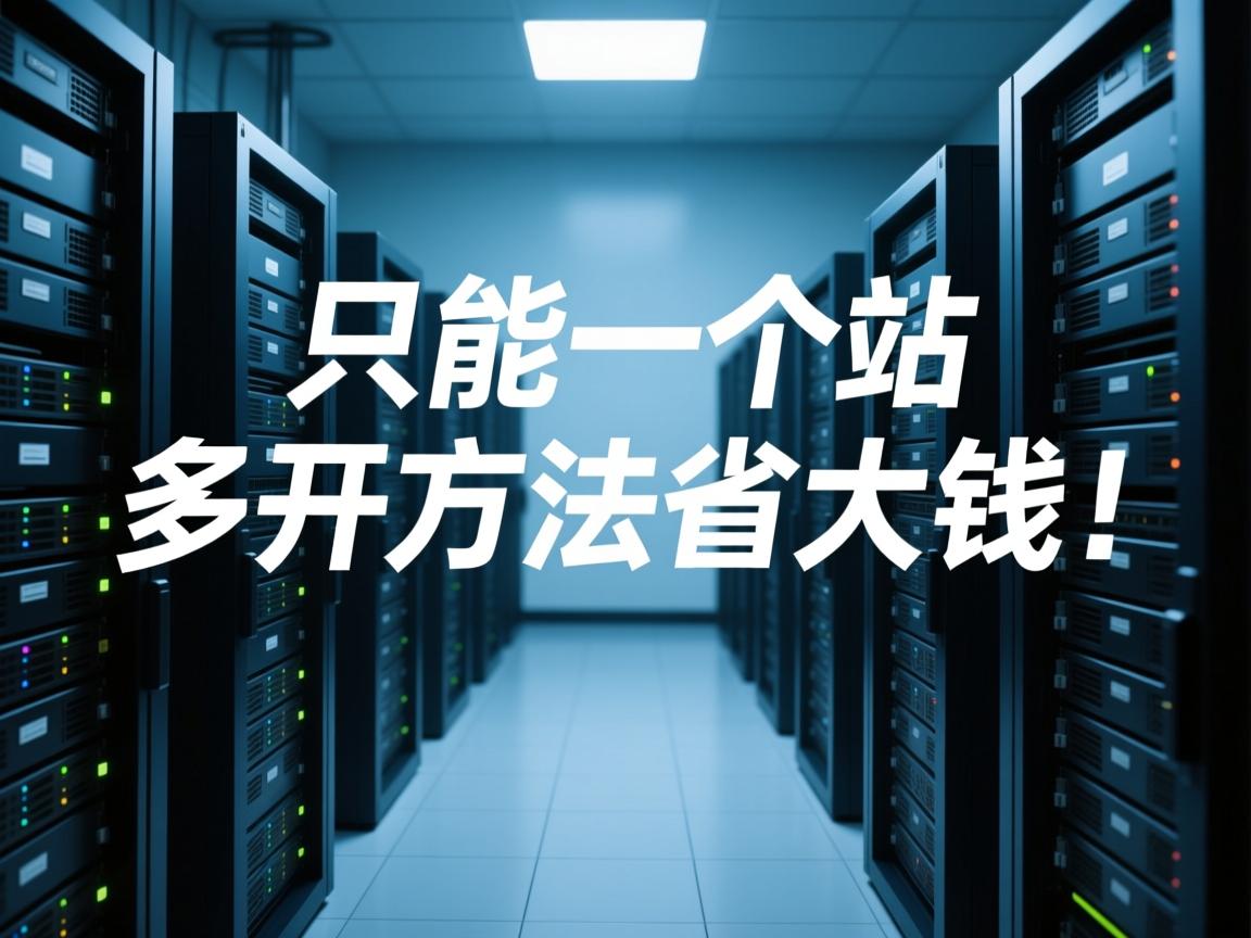 虚拟主机只能建一个站？多开方法省大钱！  第1张