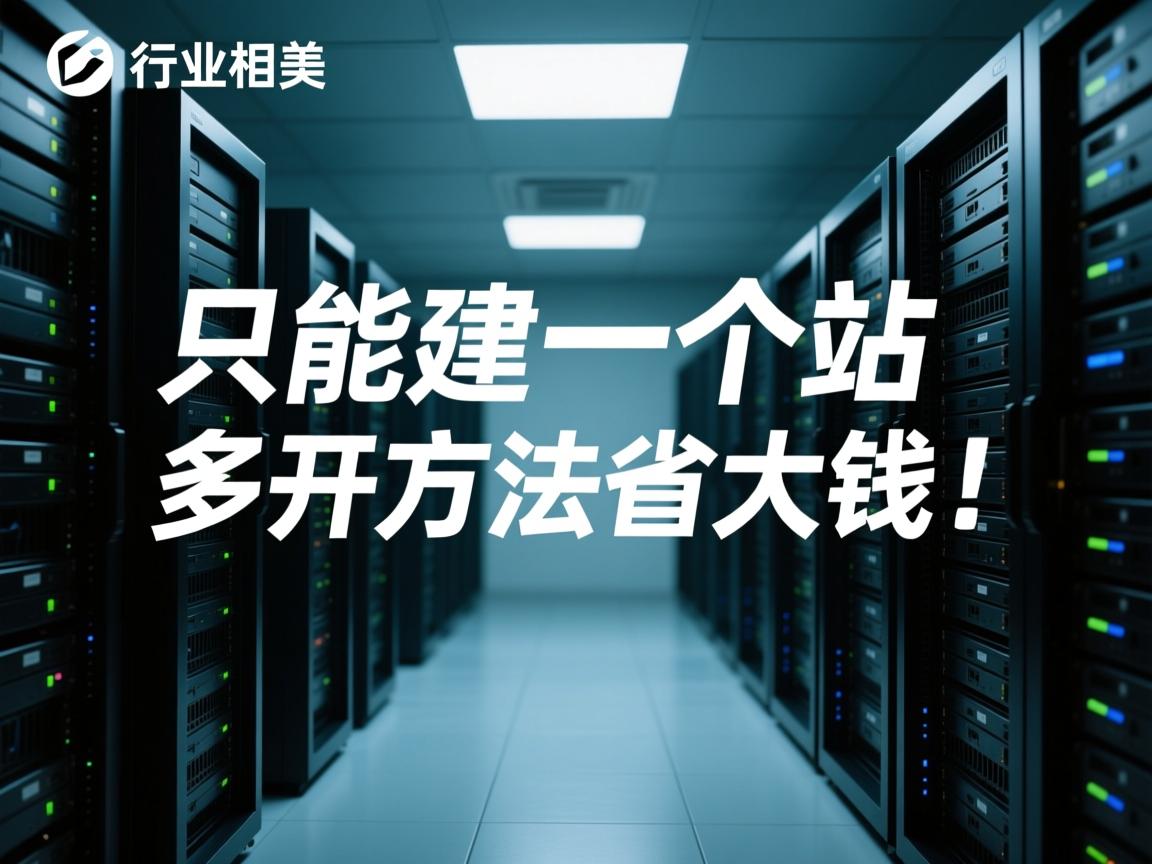 虚拟主机只能建一个站？多开方法省大钱！  第3张