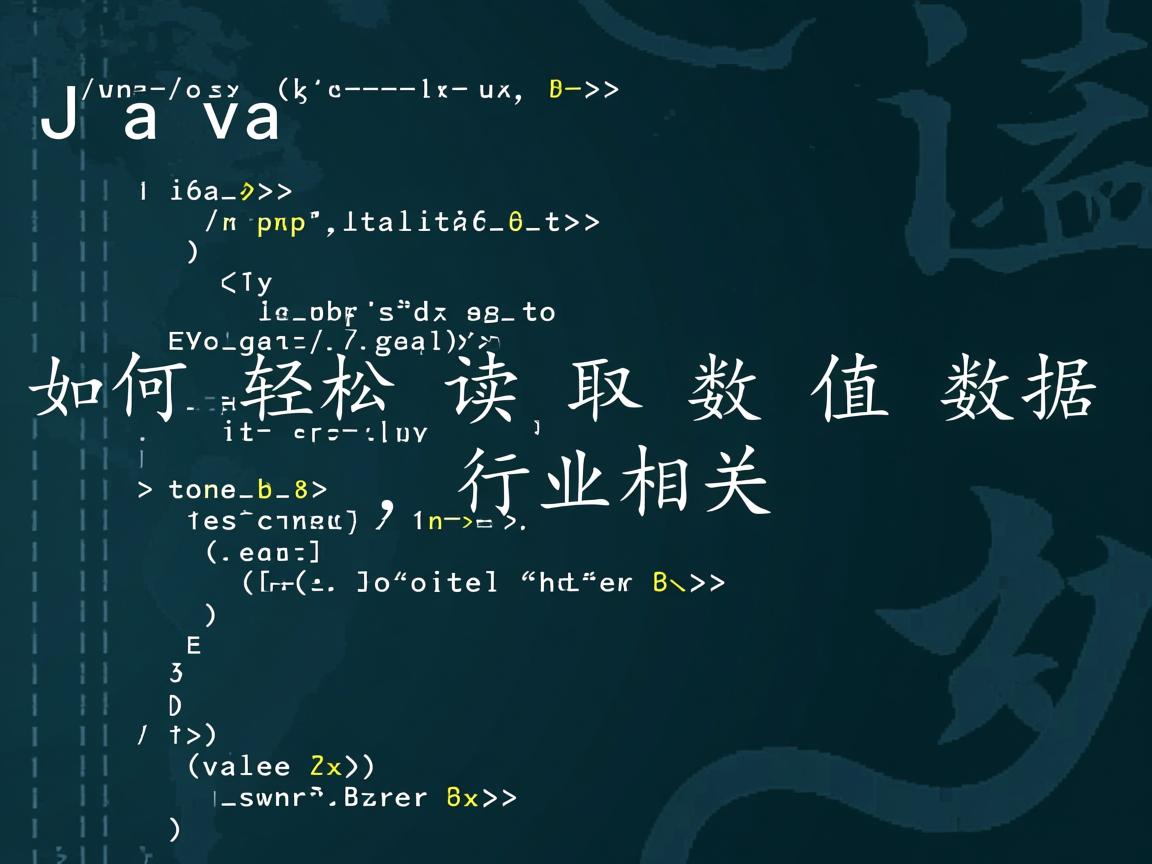 Java如何轻松读取数值数据  第1张 Java如何轻松读取数值数据  第1张
