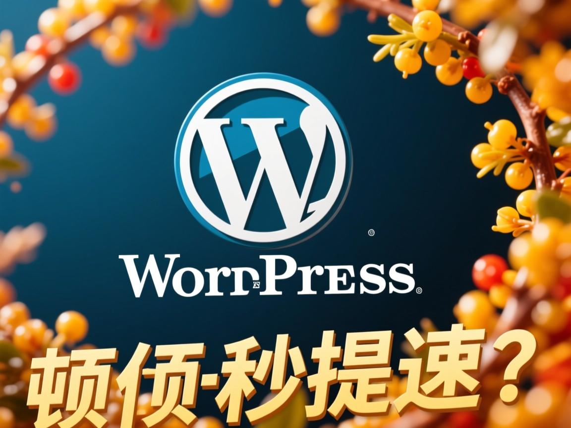 WordPress卡顿如何秒提速?  第2张 WordPress卡顿如何秒提速?  第2张