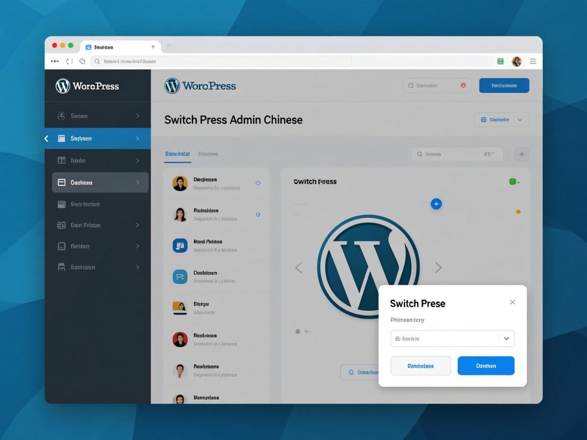 How to Switch WordPress Admin Chinese?  第2张 How to Switch WordPress Admin Chinese?  第2张