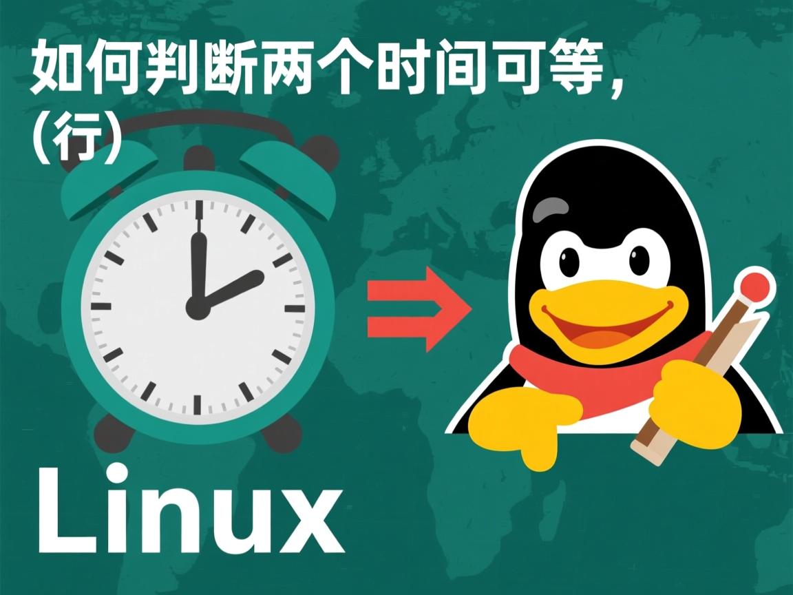 Linux如何判断两个时间相等  第2张 Linux如何判断两个时间相等  第2张