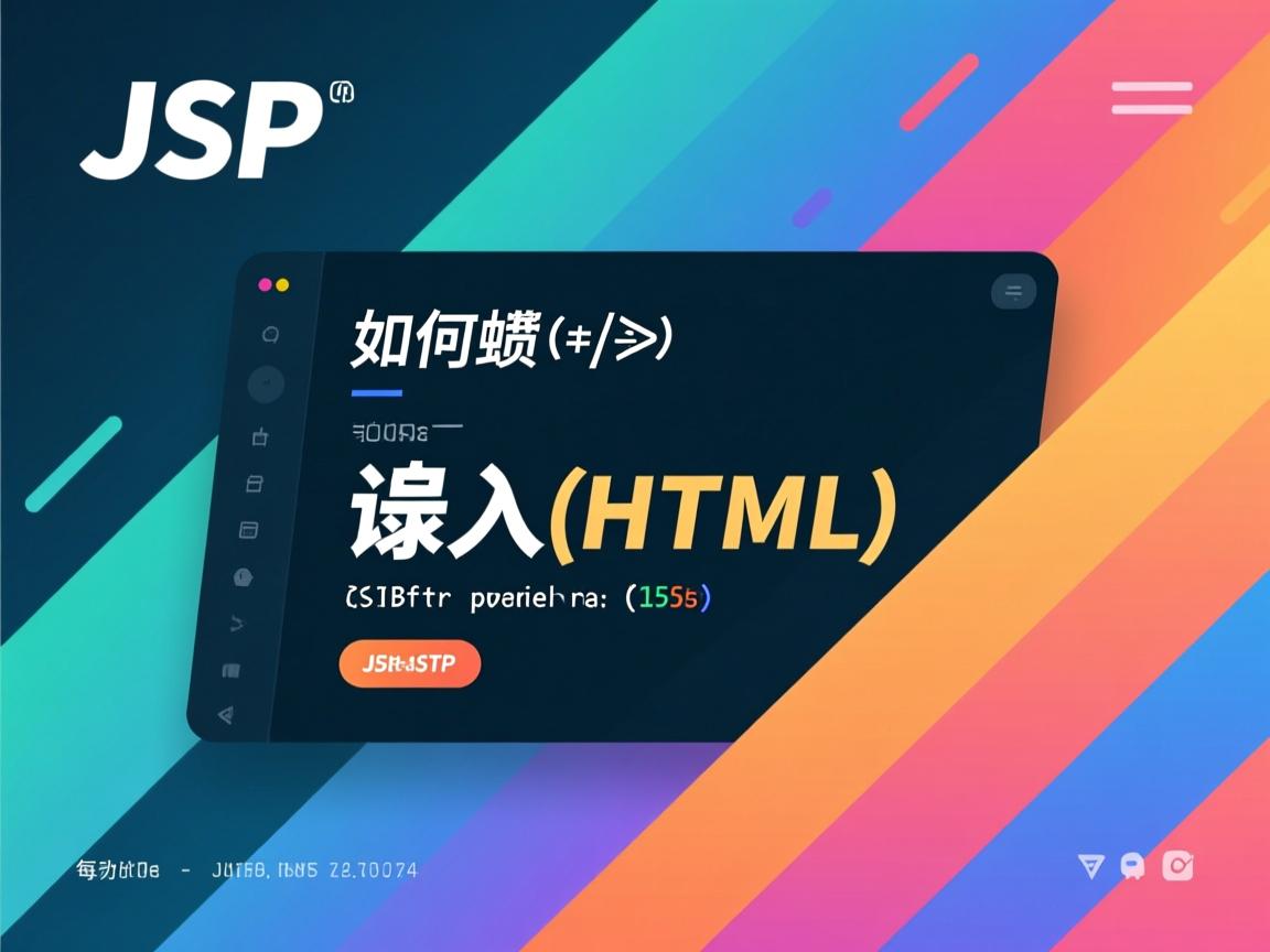 JSP中如何嵌入HTML代码