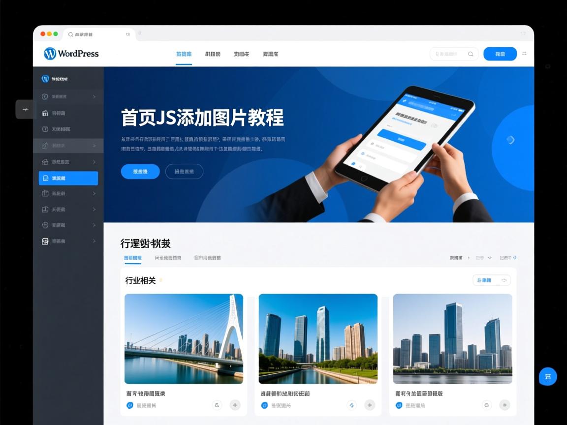 WordPress首页JS添加图片教程?  第3张 WordPress首页JS添加图片教程?  第3张