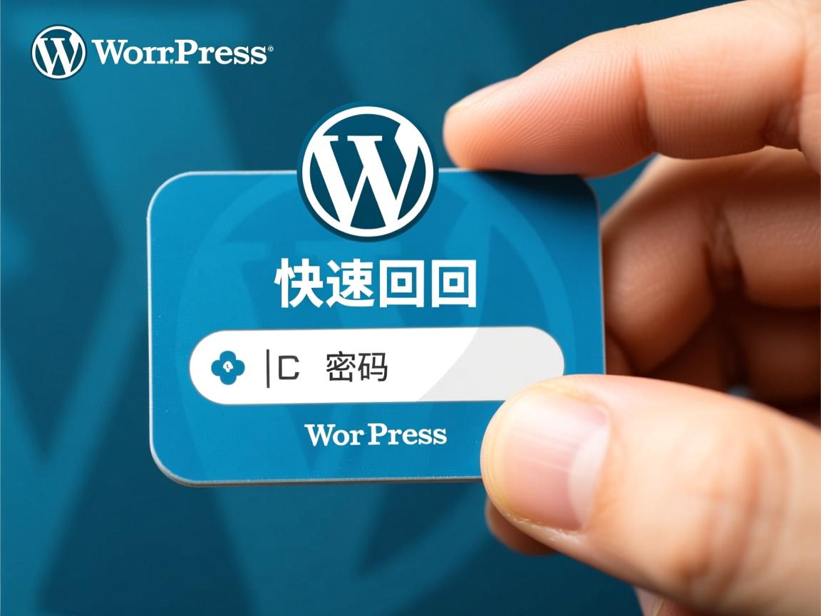 WordPress忘记密码如何快速找回  第1张 WordPress忘记密码如何快速找回  第1张
