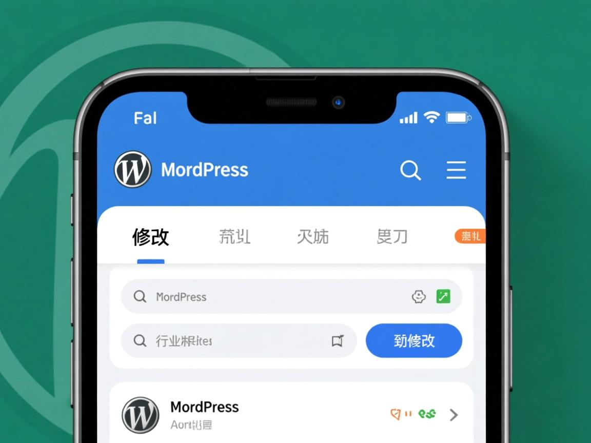 WordPress手机版导航栏如何修改  第3张 WordPress手机版导航栏如何修改  第3张