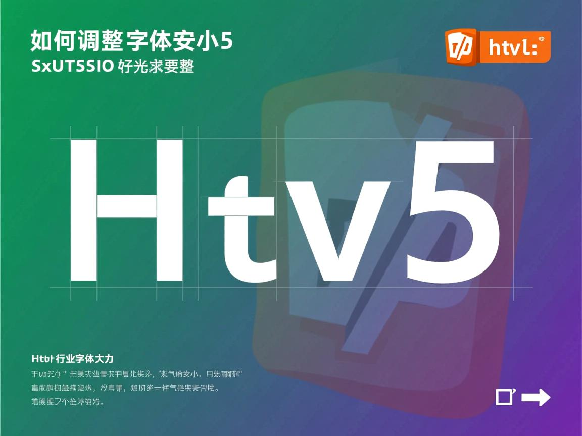 HTML5如何调整字体大小?  第3张 HTML5如何调整字体大小?  第3张