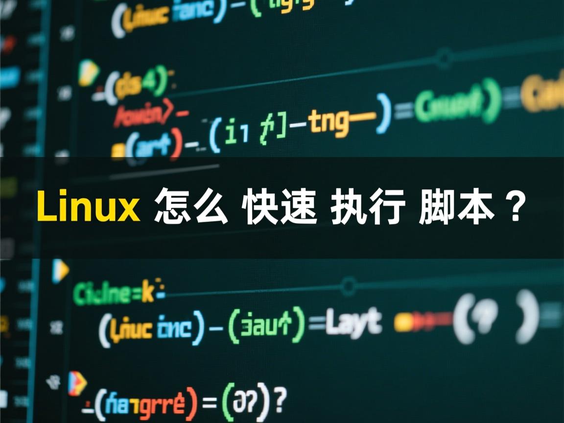 Linux怎么快速执行脚本?