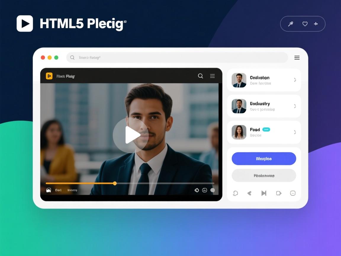 如何用HTML5插件播放视频?  第2张 如何用HTML5插件播放视频?  第2张