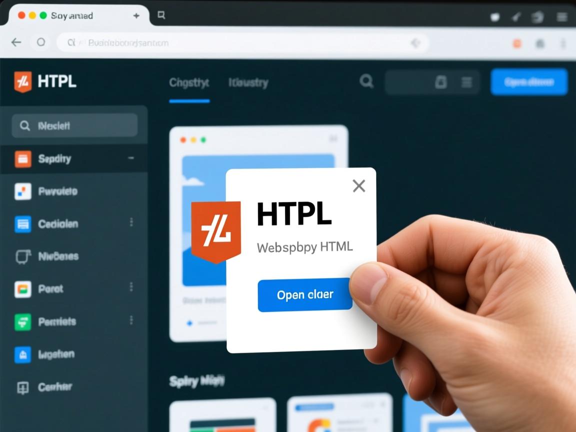 如何保存网页HTML文件并打开?  第3张 如何保存网页HTML文件并打开?  第3张