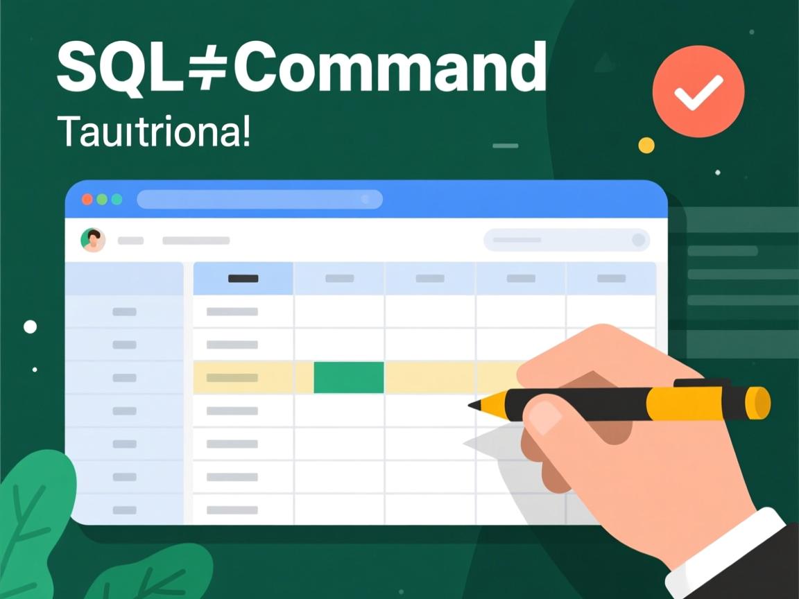 快速创建SQL表命令教程  第3张 快速创建SQL表命令教程  第3张