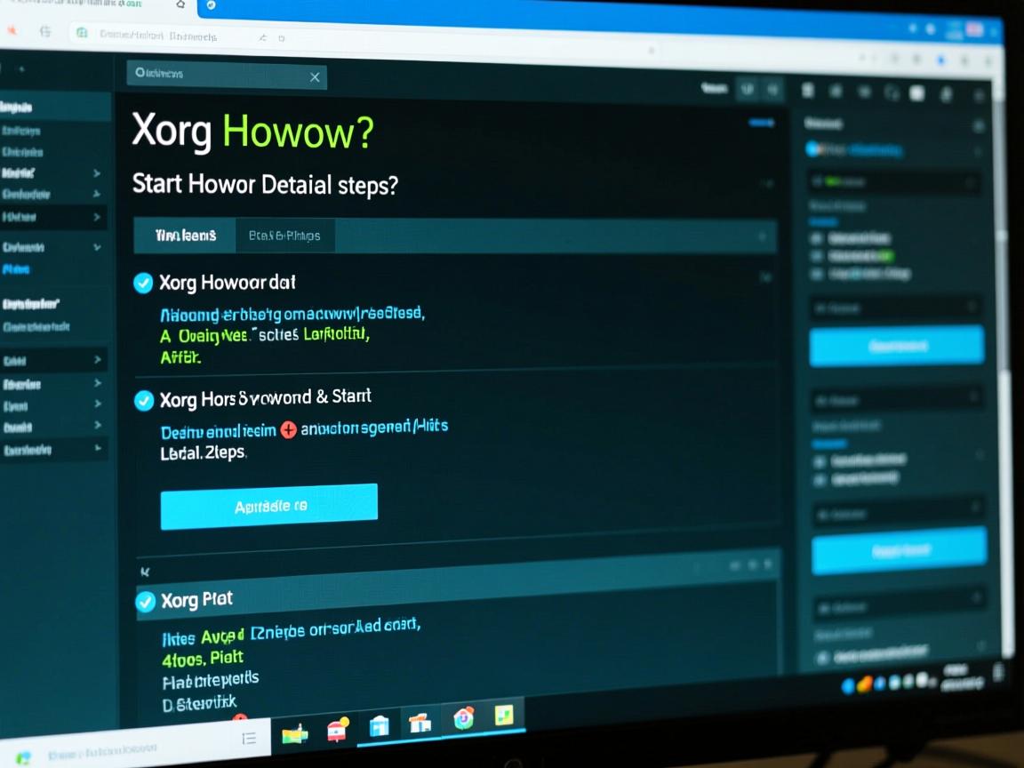 Linux中Xorg如何启动?详细步骤  第2张 Linux中Xorg如何启动?详细步骤  第2张