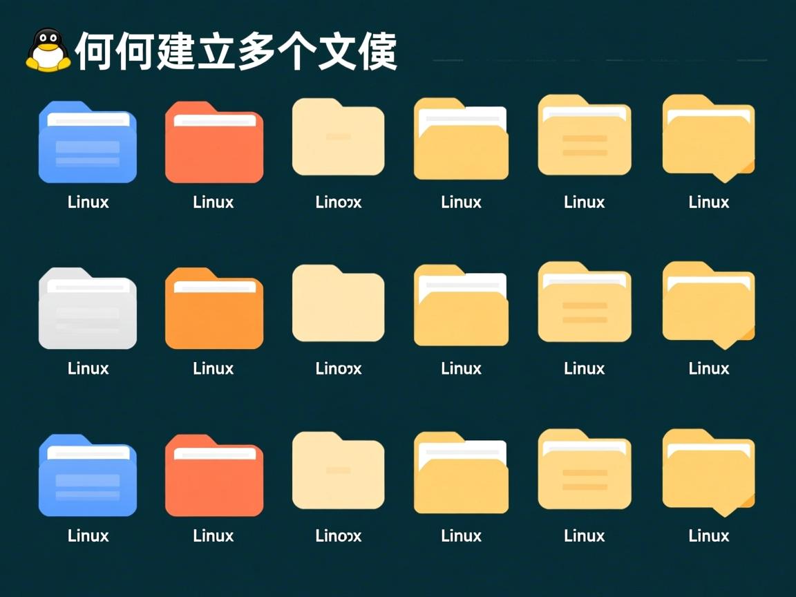 linux如何建立多个文件  第1张 linux如何建立多个文件  第1张