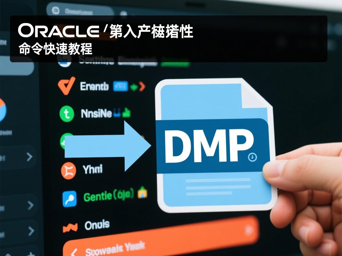 Oracle导入dmp文件命令快速教程  第3张