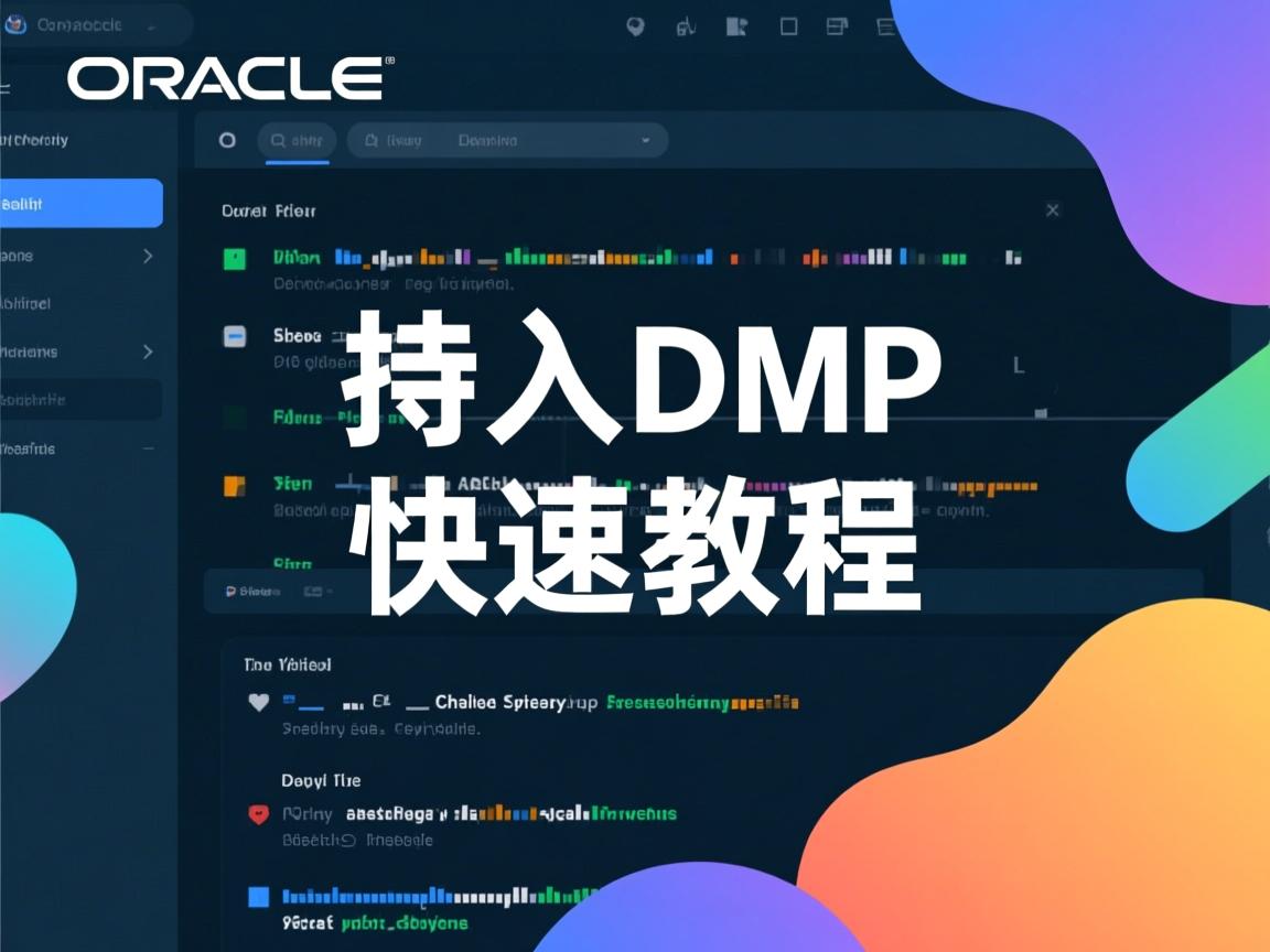 Oracle导入dmp文件命令快速教程  第2张