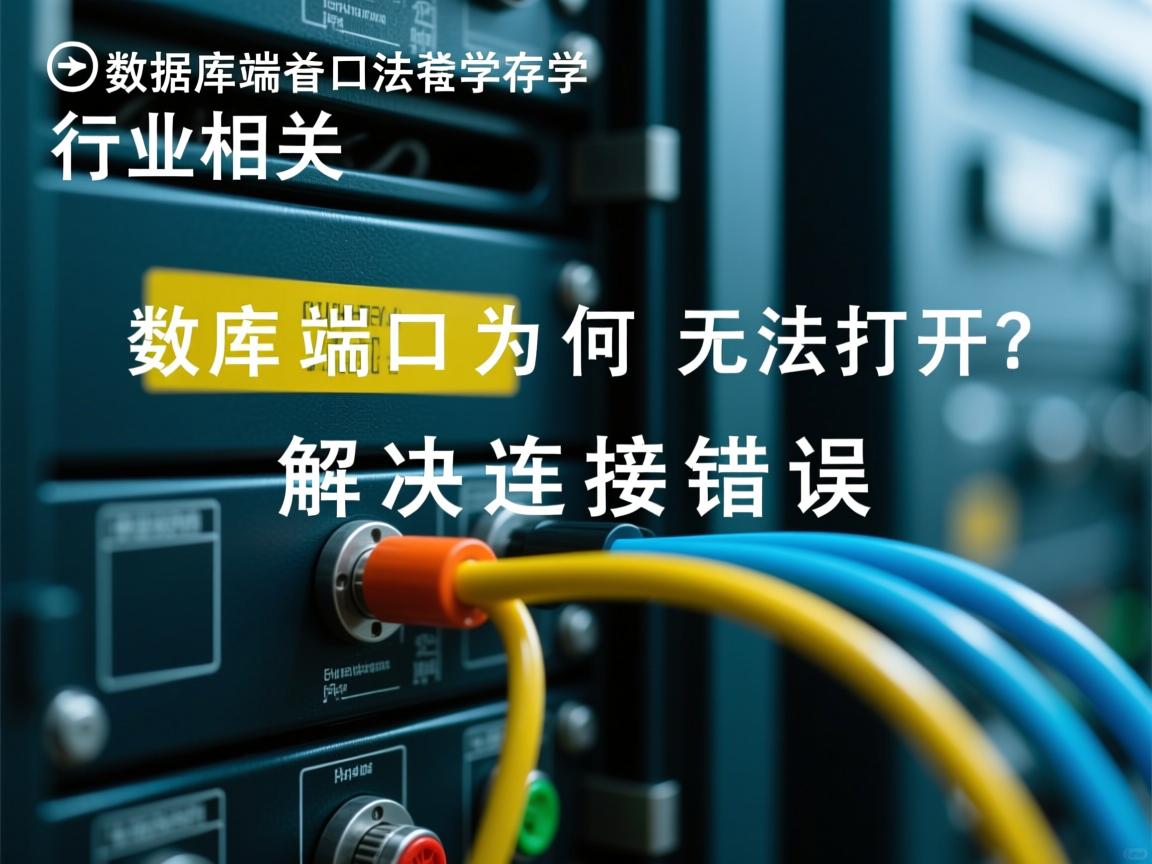 数据库端口为何无法打开?解决连接错误  第2张 数据库端口为何无法打开?解决连接错误  第2张