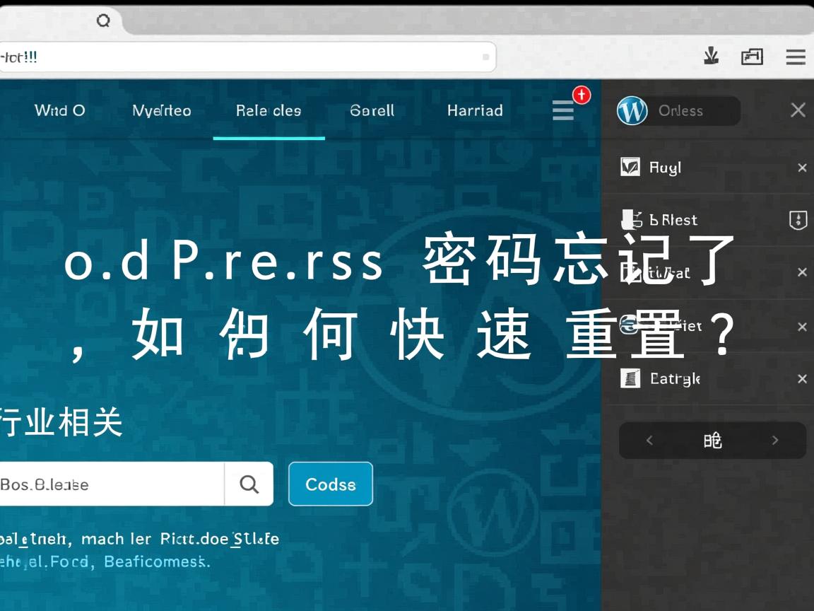 WordPress密码忘记了如何快速重置？  第1张