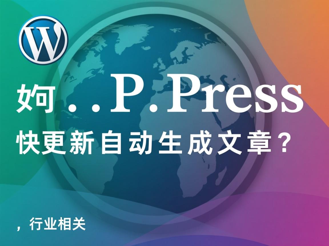 WordPress如何快速更新自动生成文章?  第3张 WordPress如何快速更新自动生成文章?  第3张