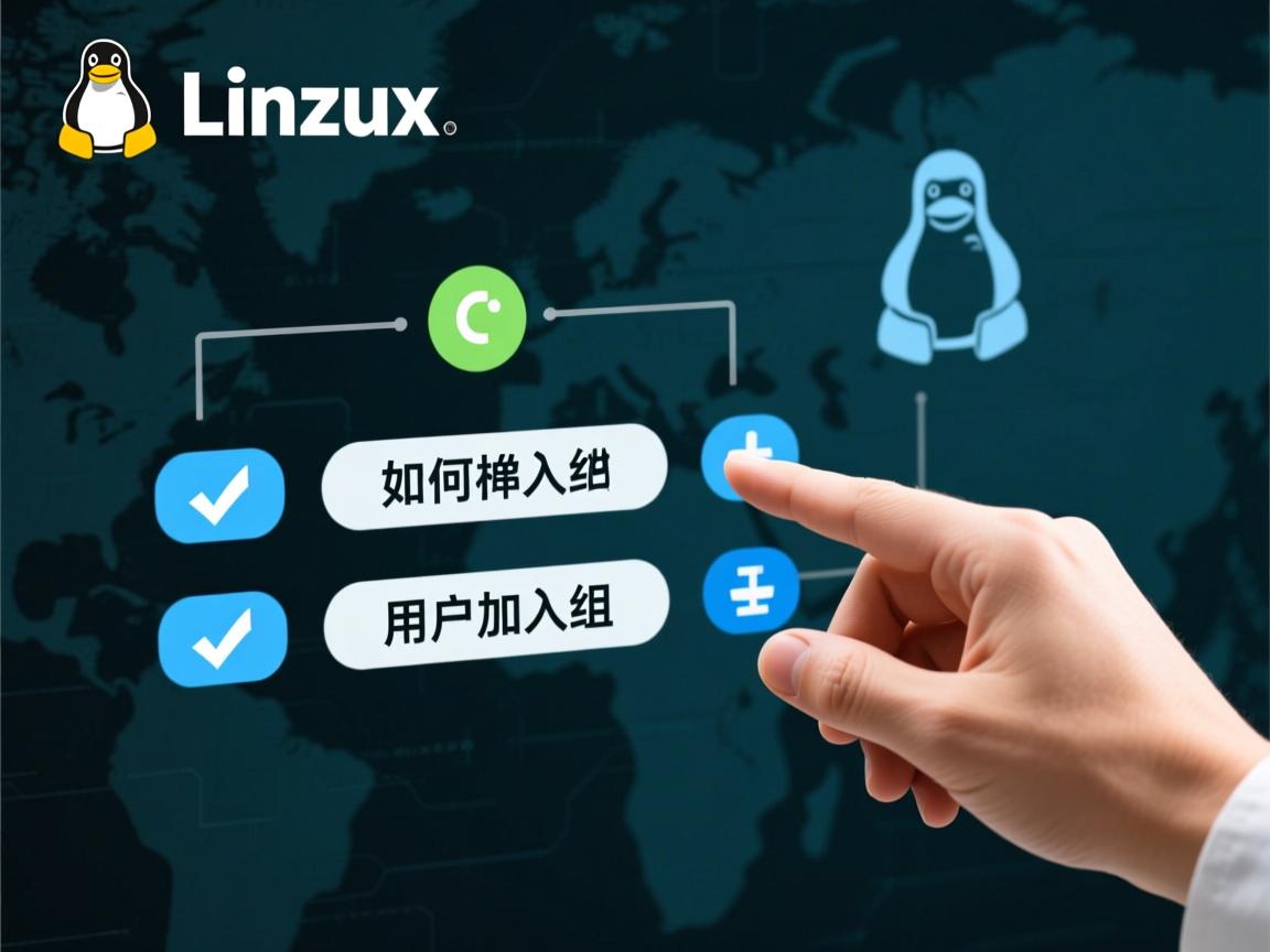 Linux如何将用户加入组?  第3张 Linux如何将用户加入组?  第3张
