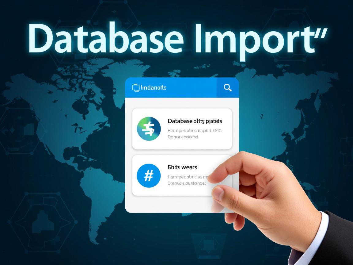 如何操作数据库导入脚本  第3张 如何操作数据库导入脚本  第3张