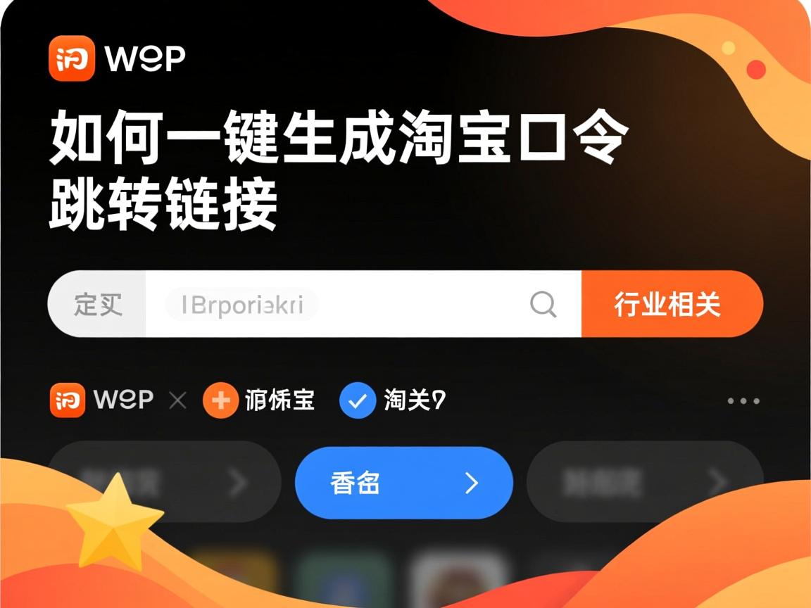 WP如何一键生成淘宝口令跳转链接  第2张
