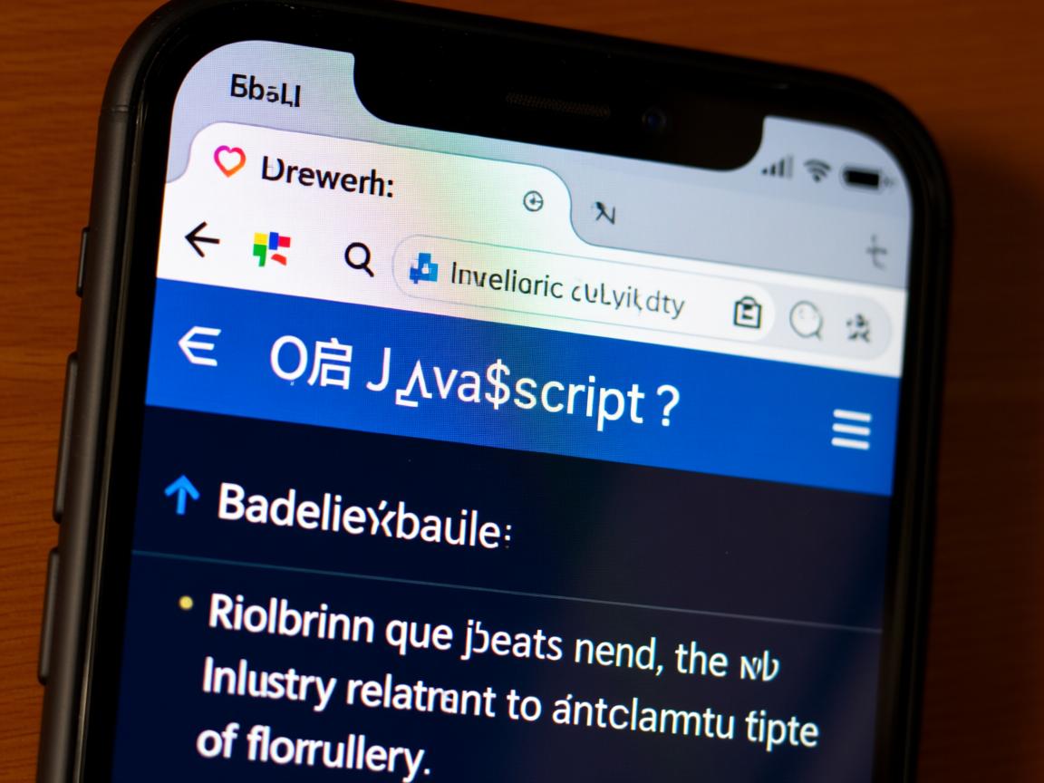 如何在手机浏览器开启JavaScript?  第2张 如何在手机浏览器开启JavaScript?  第2张