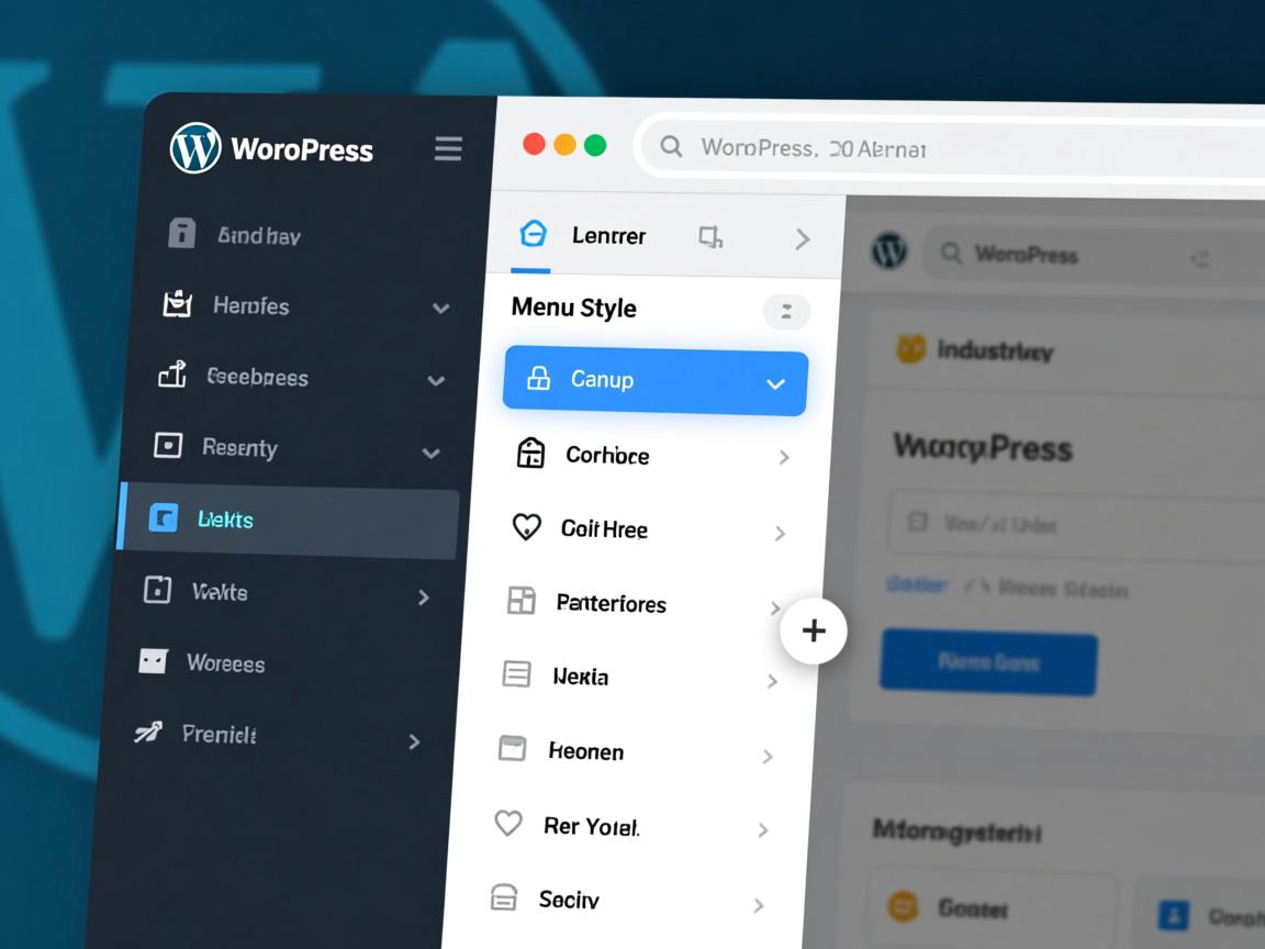 如何修改WordPress菜单样式  第1张 如何修改WordPress菜单样式  第1张