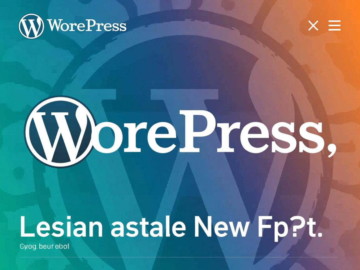 如何在WordPress轻松安装新字体?  第1张 如何在WordPress轻松安装新字体?  第1张