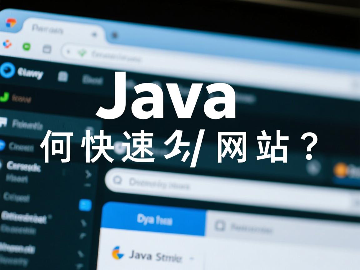 Java如何快速访问网站?  第2张 Java如何快速访问网站?  第2张