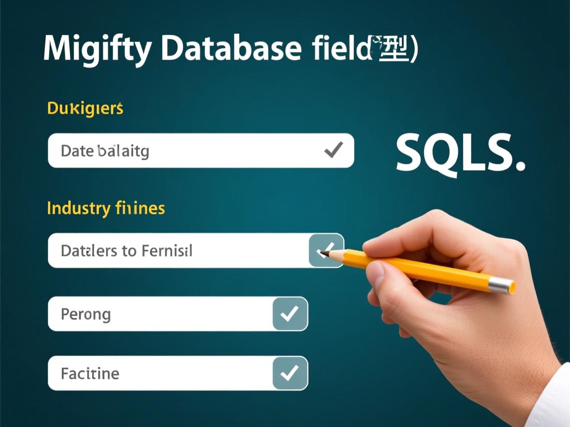 SQL如何修改数据库字段类型  第2张 SQL如何修改数据库字段类型  第2张