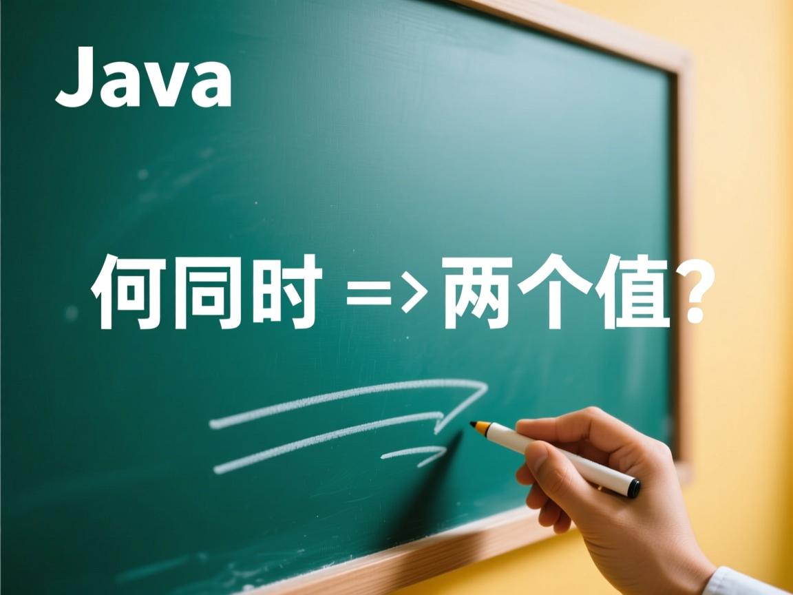 Java如何同时返回两个值?  第2张 Java如何同时返回两个值?  第2张
