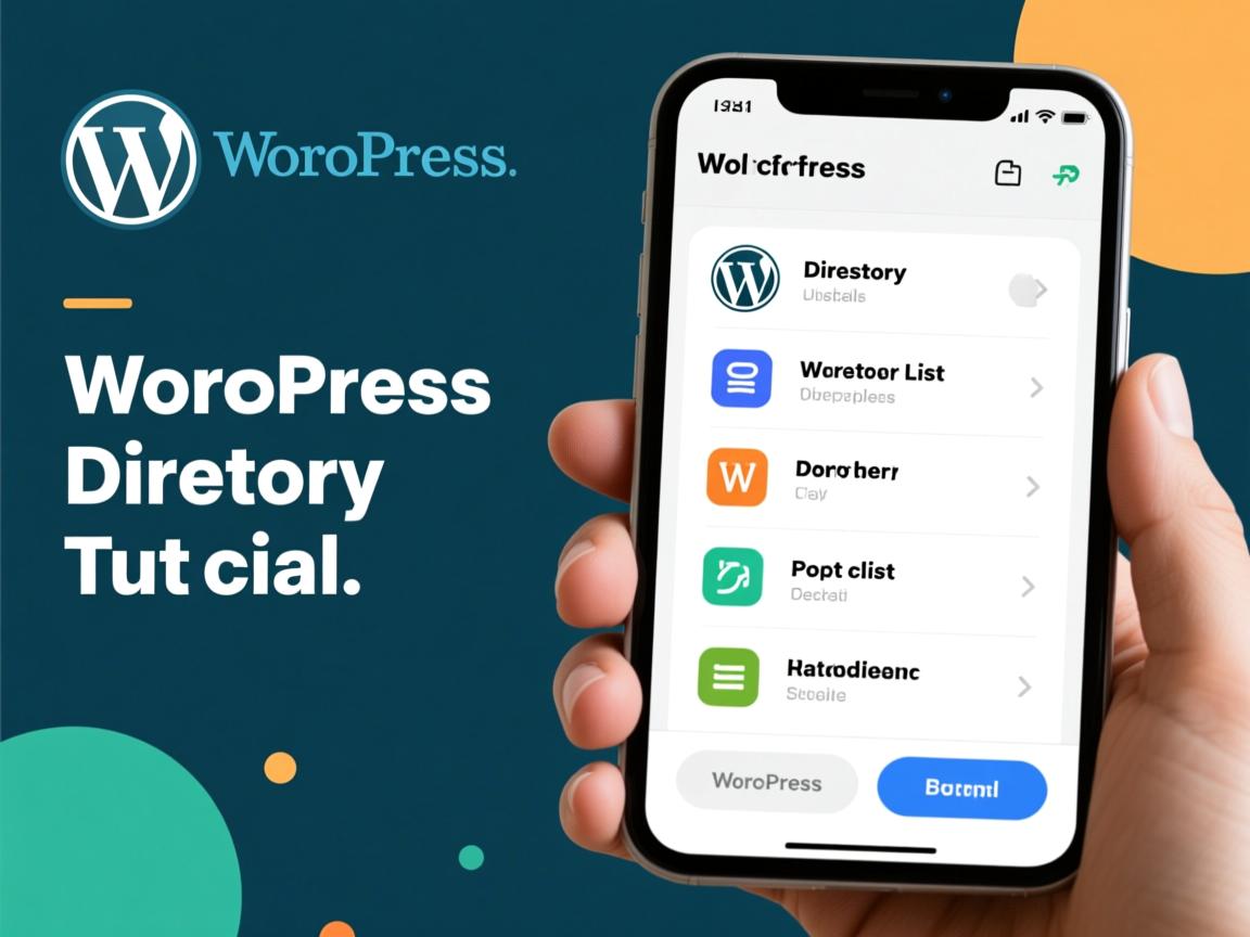 如何制作WordPress目录列表教程  第2张 如何制作WordPress目录列表教程  第2张