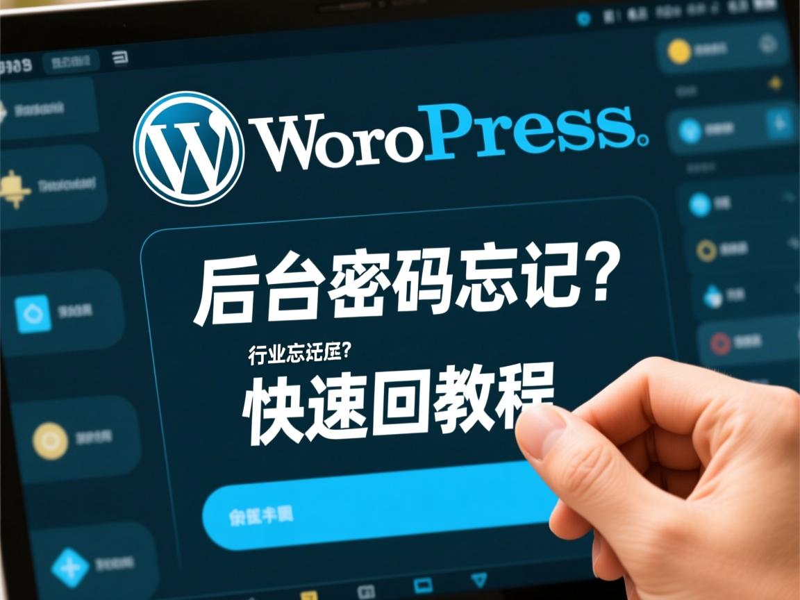 WordPress后台密码忘记?快速找回教程  第2张 WordPress后台密码忘记?快速找回教程  第2张