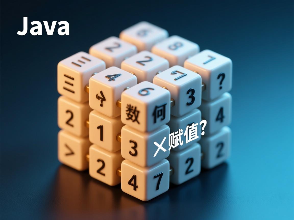 Java三维数组如何赋值?