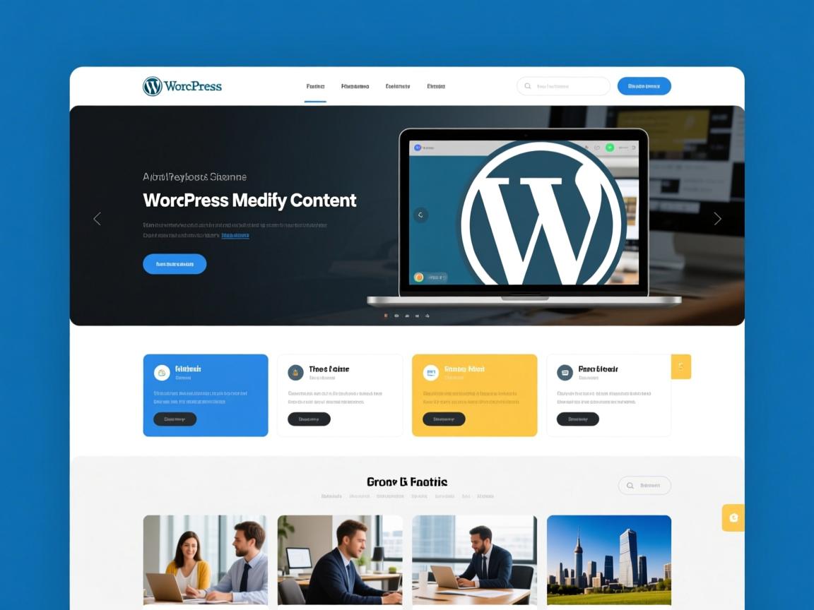 免费WordPress主题如何修改内容?  第2张 免费WordPress主题如何修改内容?  第2张