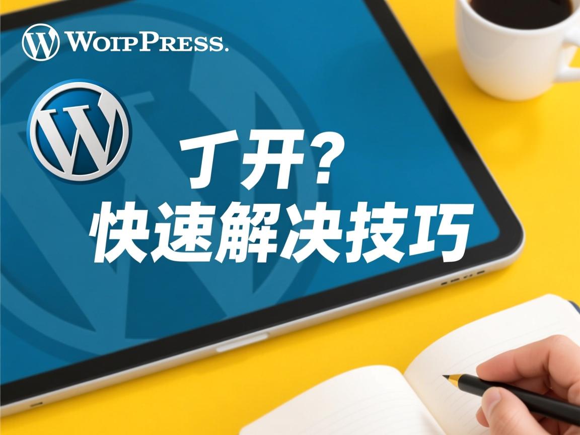 WordPress打不开?快速解决技巧  第1张 WordPress打不开?快速解决技巧  第1张