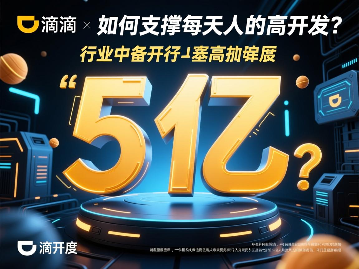 滴滴如何支撑每天5亿人的高并发?  第1张 滴滴如何支撑每天5亿人的高并发?  第1张