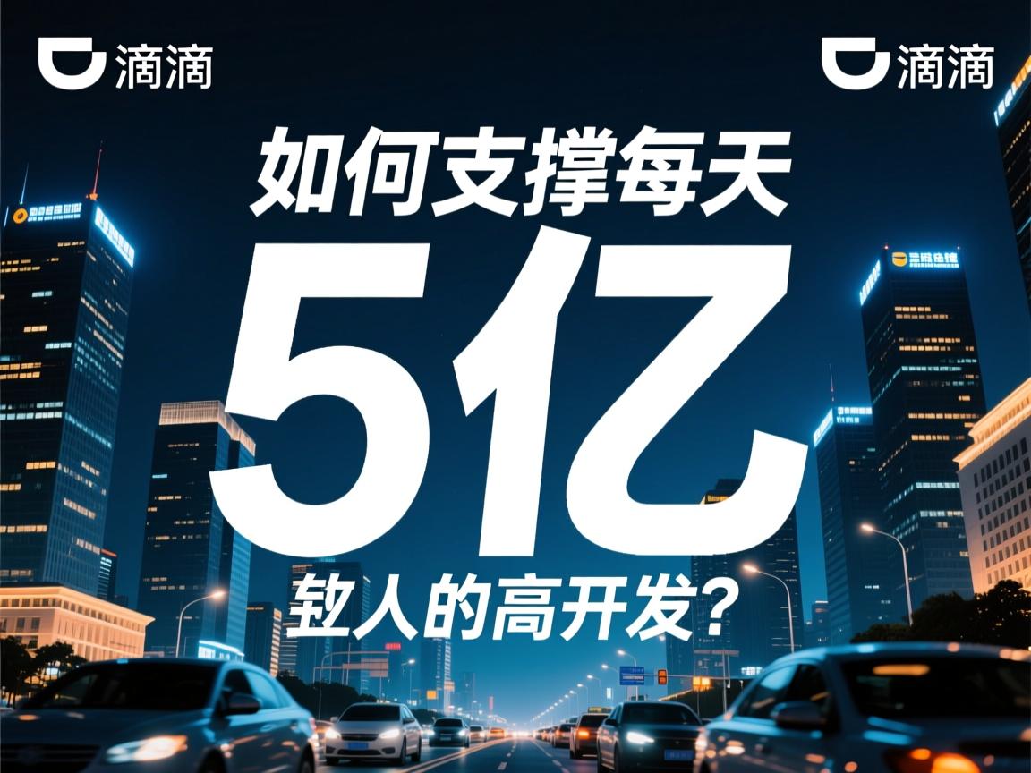 滴滴如何支撑每天5亿人的高并发?  第3张 滴滴如何支撑每天5亿人的高并发?  第3张