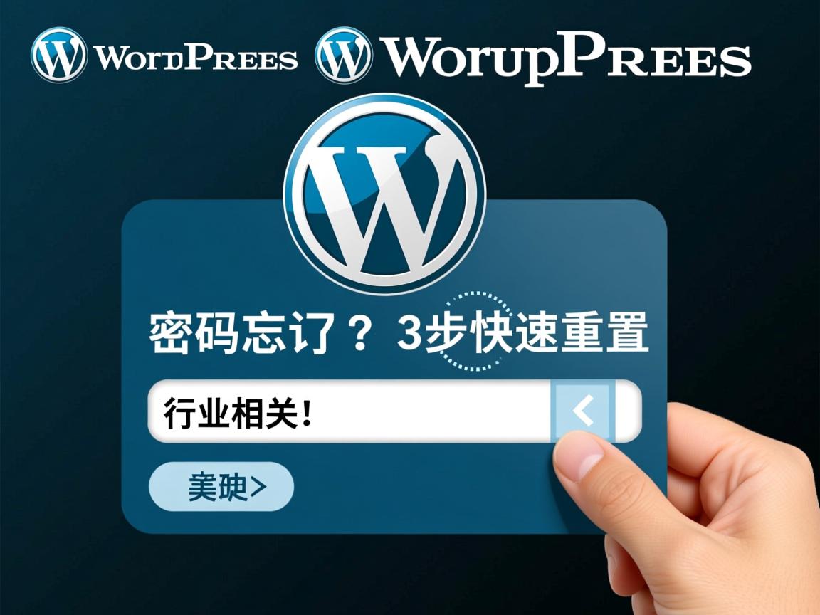 WordPress密码忘了?3步快速重置  第2张 WordPress密码忘了?3步快速重置  第2张