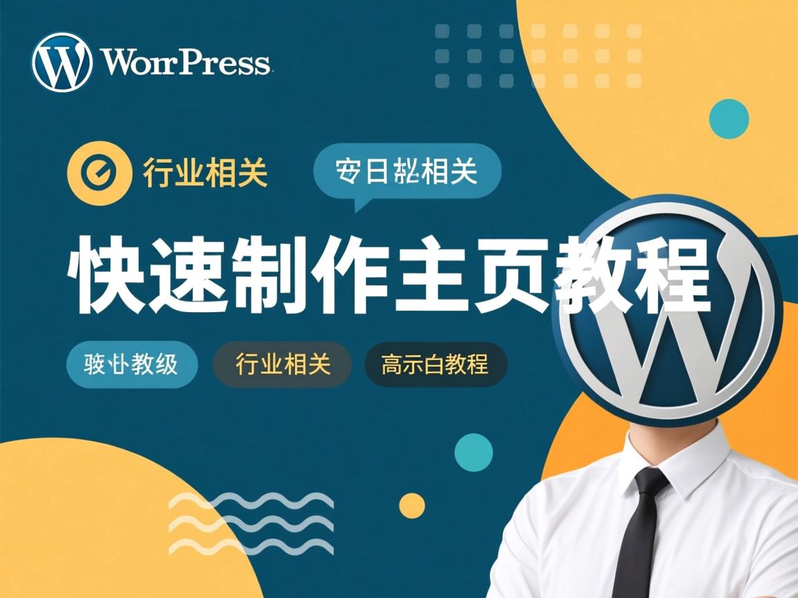 WordPress快速制作主页教程