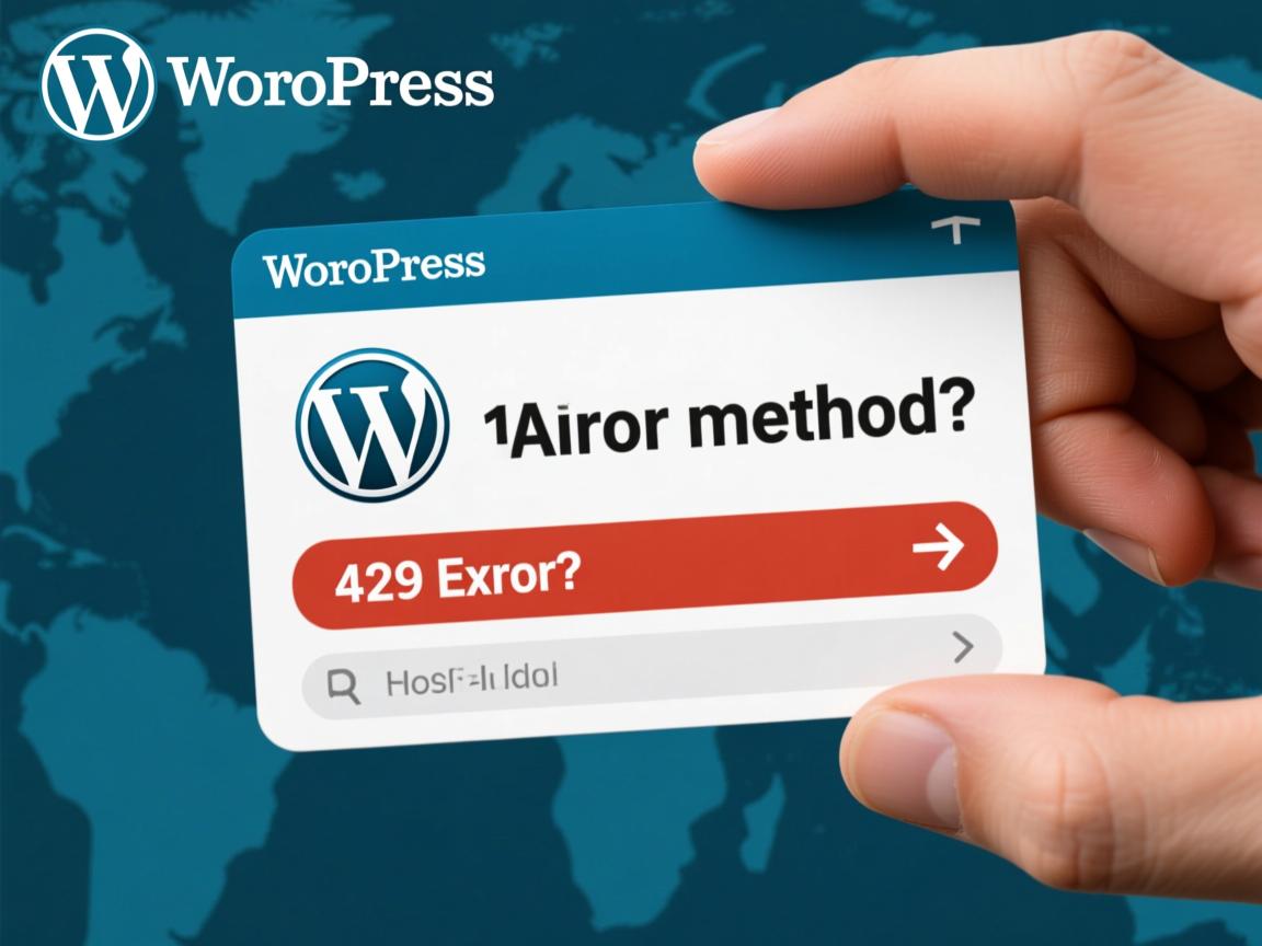 解决WordPress 429错误方法？  第1张