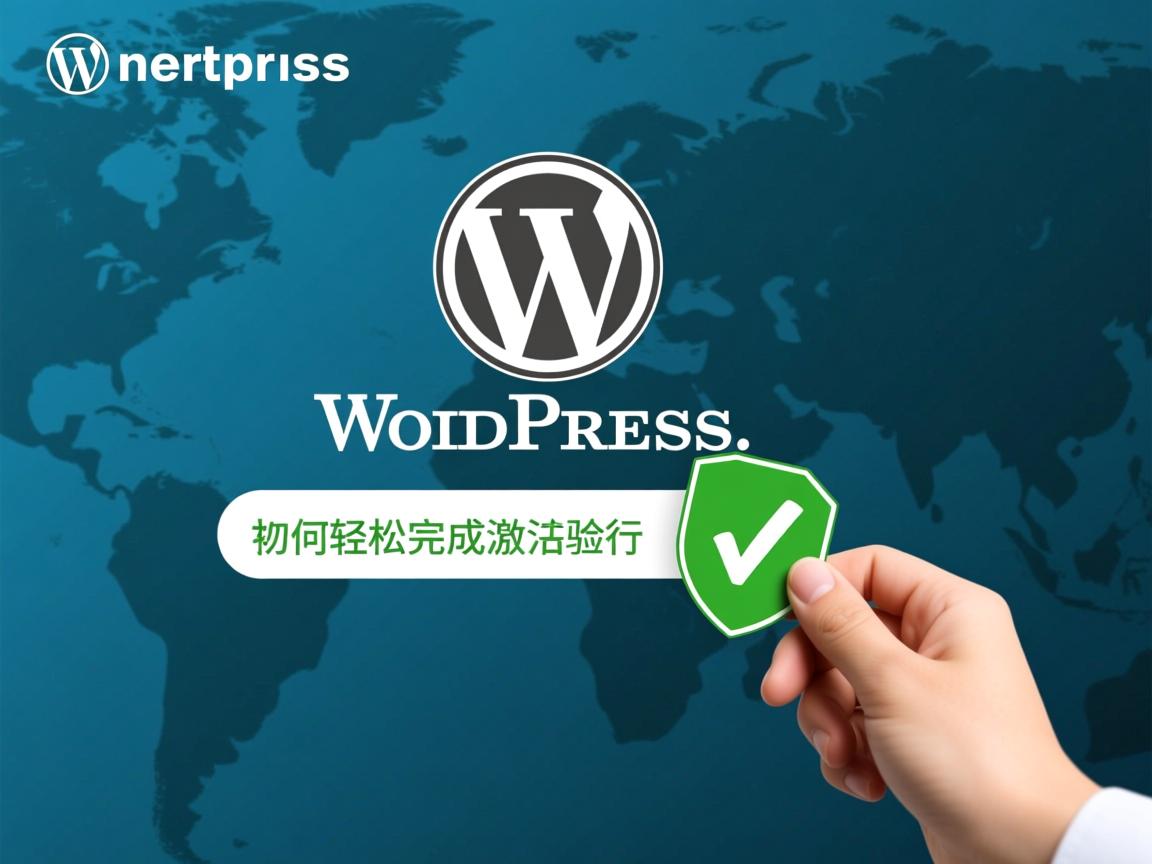 WordPress如何轻松完成激活验证?  第3张 WordPress如何轻松完成激活验证?  第3张