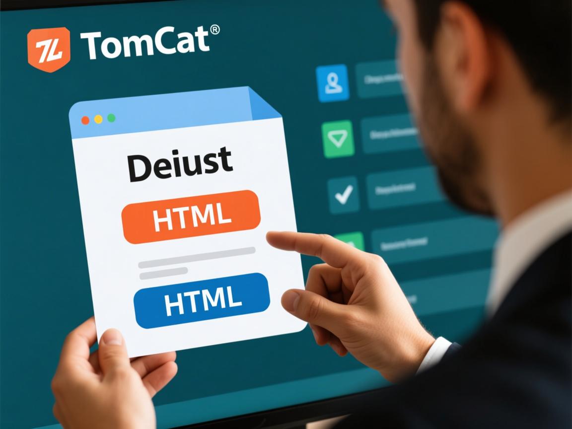 Tomcat怎么访问HTML文件?  第2张 Tomcat怎么访问HTML文件?  第2张