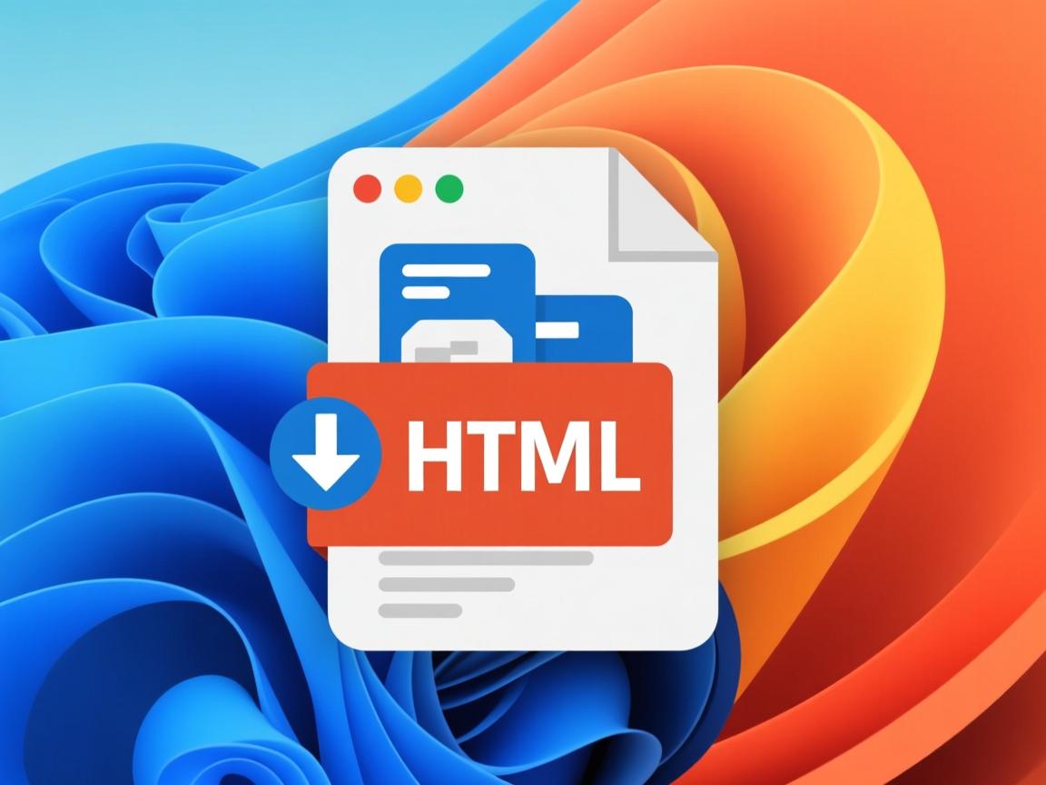 如何简单将网页保存为HTML文件?  第3张 如何简单将网页保存为HTML文件?  第3张