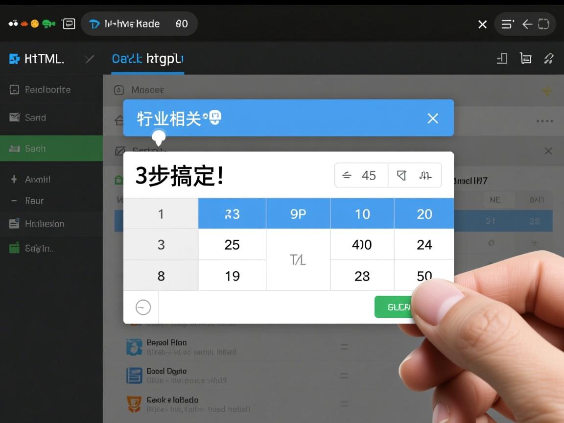 如何隐藏HTML表格？3步搞定！