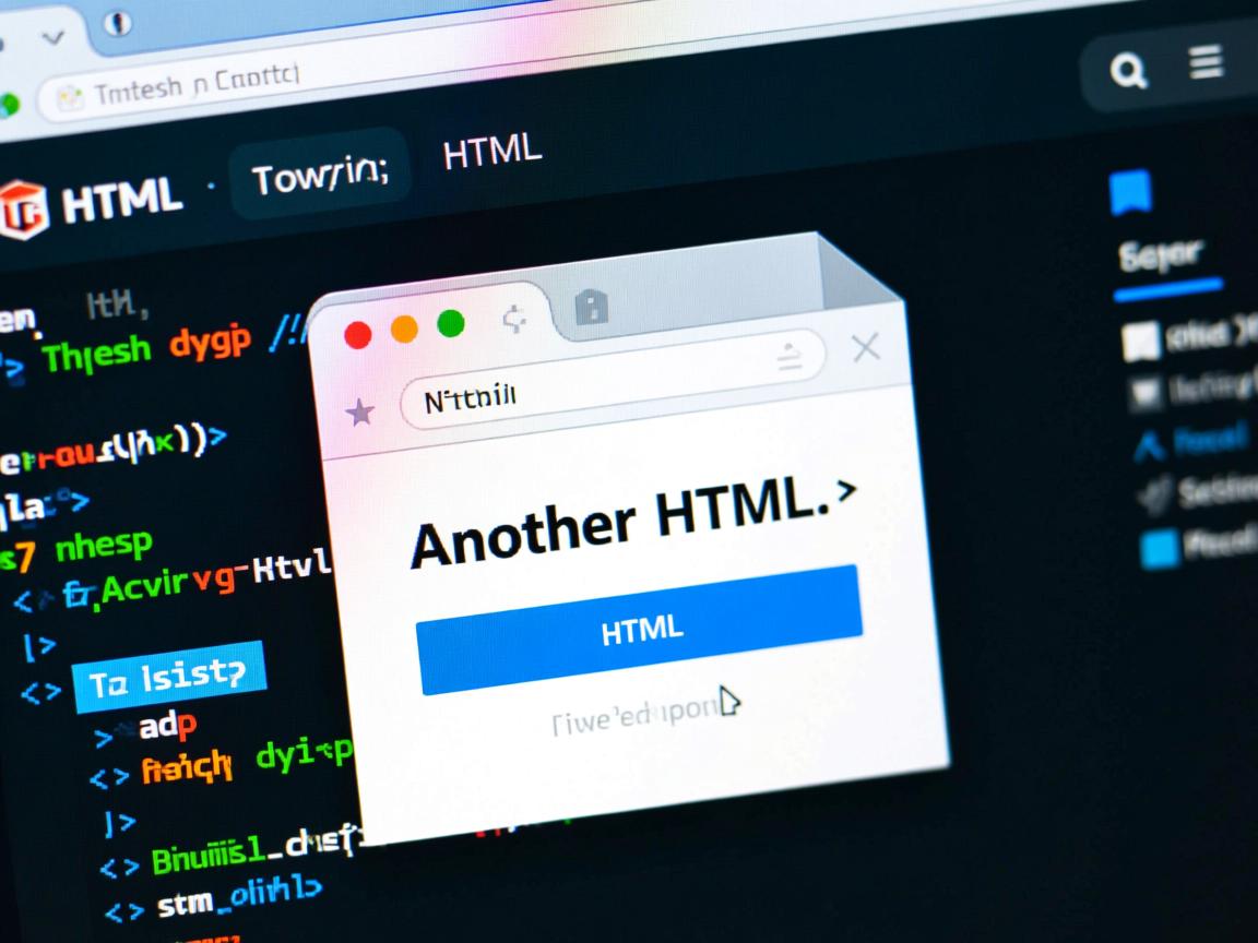 如何在HTML中导入另一个HTML文件?  第2张 如何在HTML中导入另一个HTML文件?  第2张