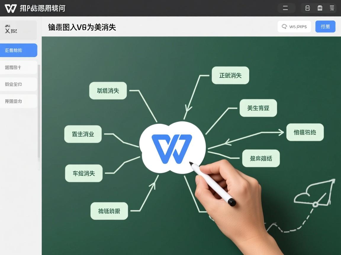 WPS插入思维导图为何消失?