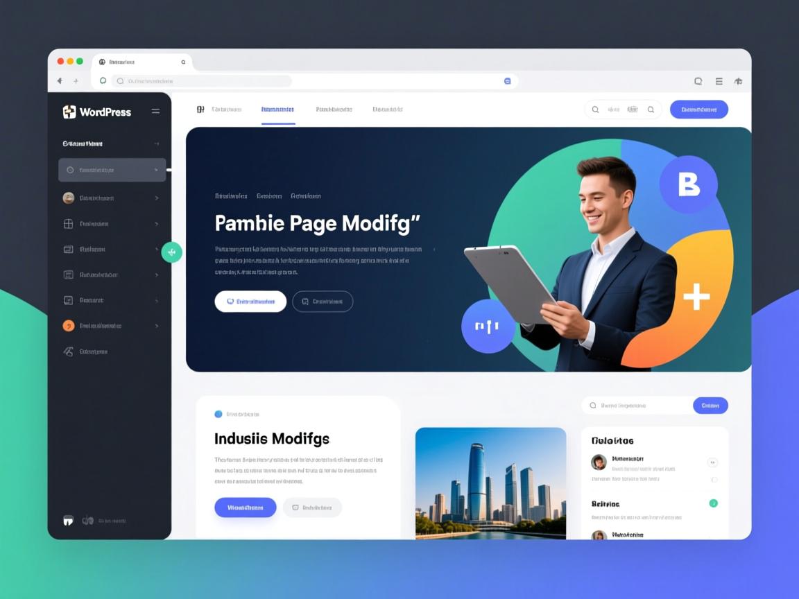 WordPress示例页面如何修改?  第2张 WordPress示例页面如何修改?  第2张