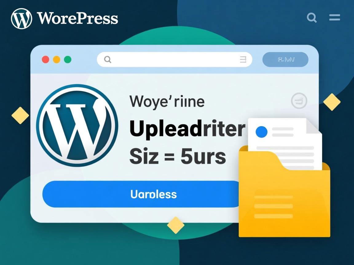 如何修改WordPress上传文件大小限制  第1张 如何修改WordPress上传文件大小限制  第1张